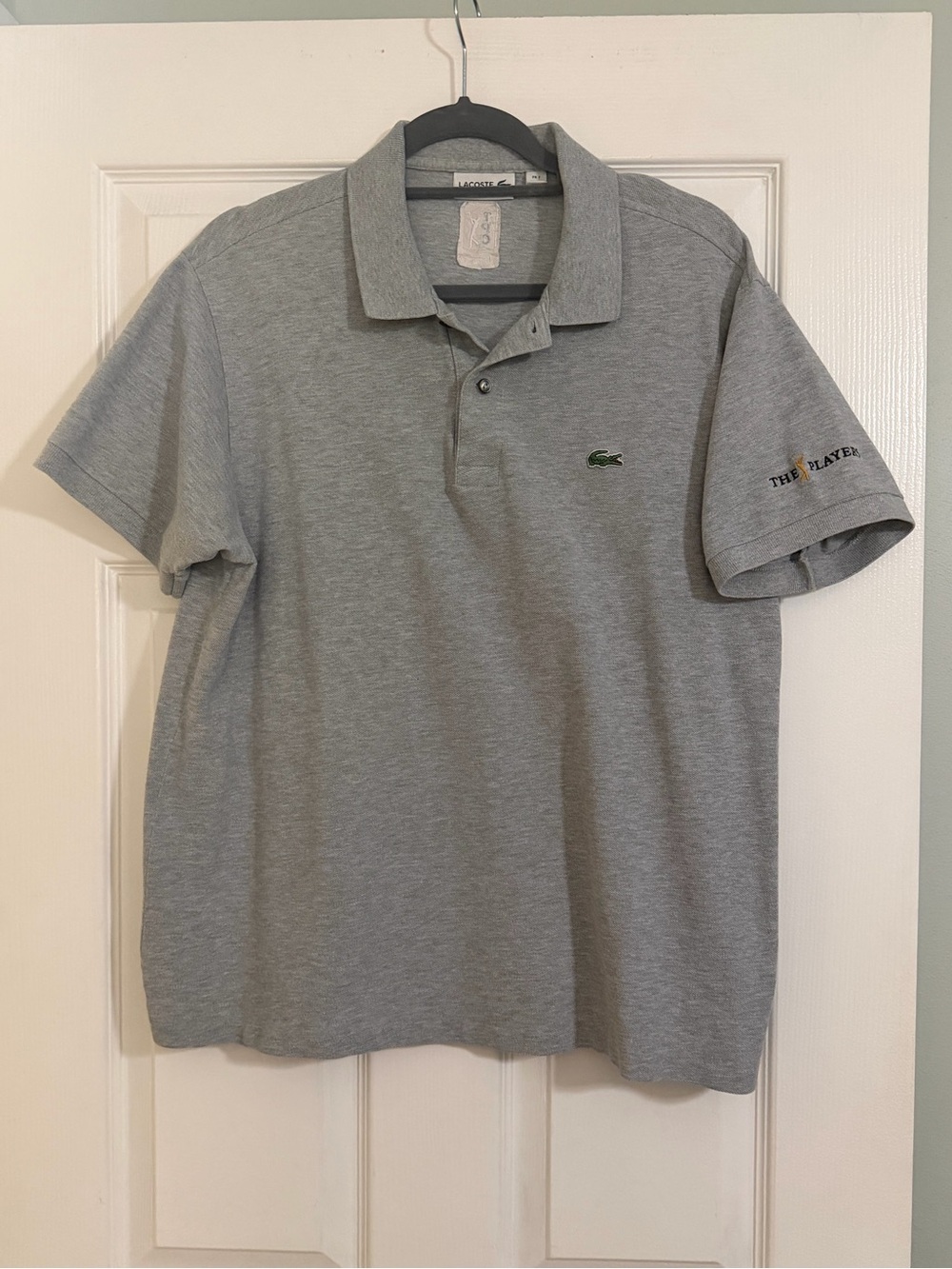 Lacoste Men’s Gray Polo Shirt The Players TPC Sawgrass